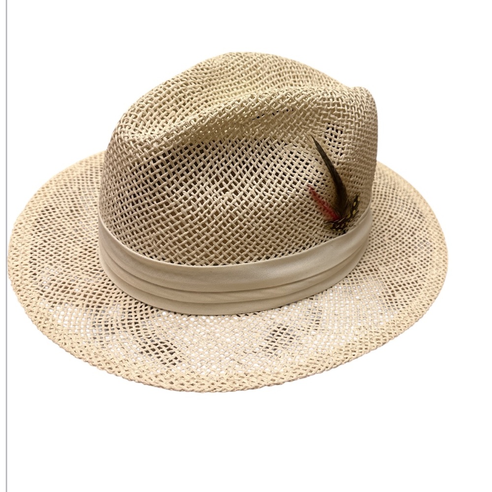 CAPAS DESIGN Panama straw hat